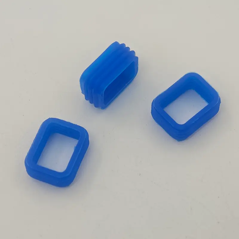 Gasket penyambung getah silikon 3 arah biru